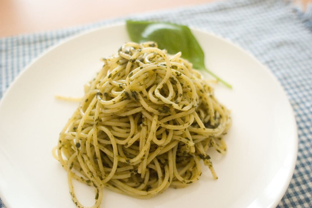 pasta al pesto genovés